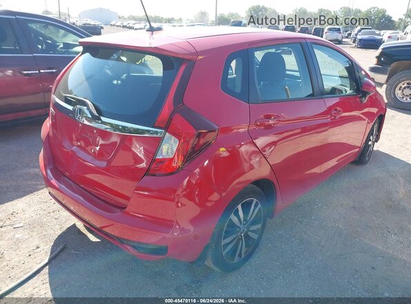 3HGGK5H85KM732903 2019 HONDA FIT Red Задня права чверть
