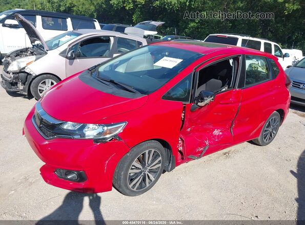 3HGGK5H85KM732903 2019 HONDA FIT Red Передня ліва чверть