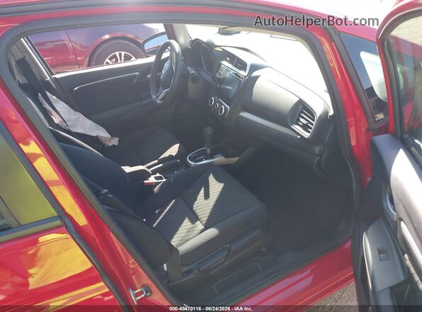 3HGGK5H85KM732903 2019 HONDA FIT Red Вид салону спереду