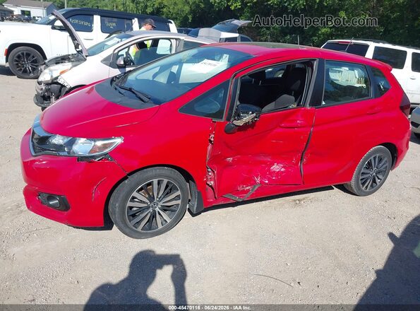 3HGGK5H85KM732903 2019 HONDA FIT Red Панорамний вид салону 360°