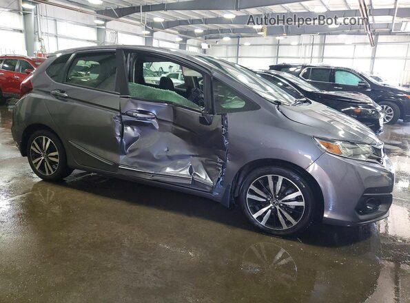 3HGGK5H85LM705802 2020 HONDA FIT Gray Передня права чверть