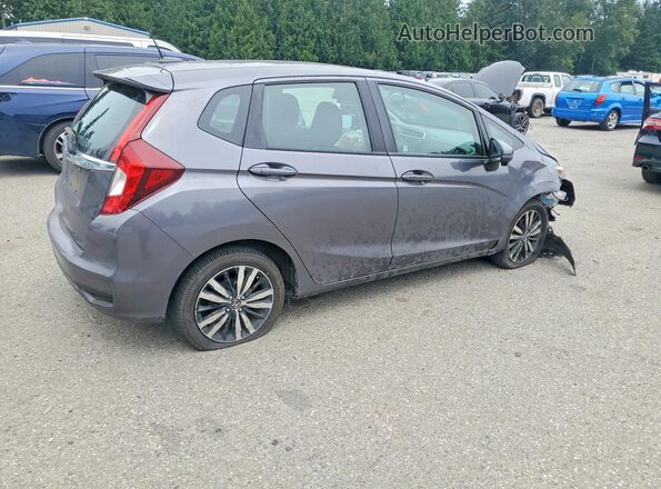 3HGGK5H86KM739908 2019 HONDA FIT Gray 