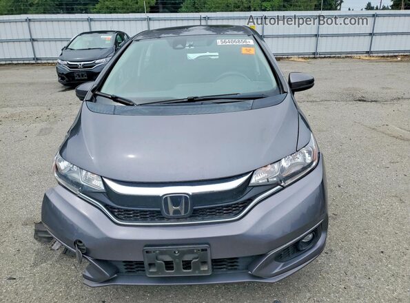3HGGK5H86KM739908 2019 HONDA FIT Gray 