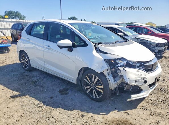 3HGGK5H87JM707614 2018 HONDA FIT White Front right