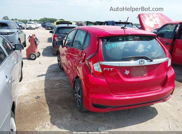 3HGGK5H87KM751176 2019 HONDA FIT Red Հետևի ձախ