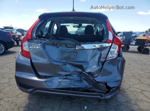3HGGK5H88JM729590 2018 HONDA FIT Gray 