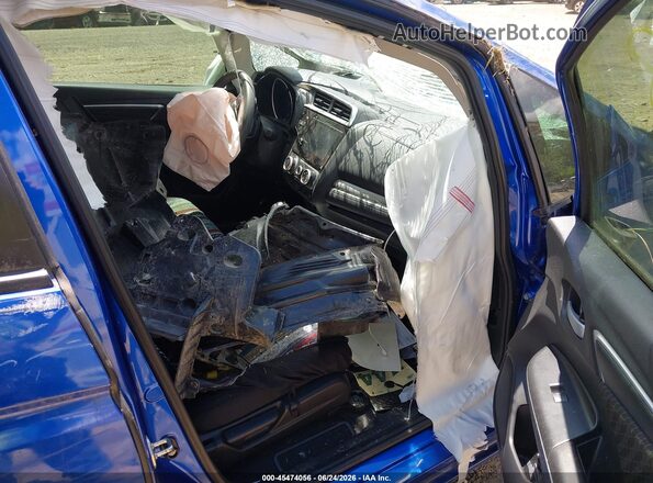 3HGGK5H89KM753348 2019 HONDA FIT Blue წინა სალონის ხედი