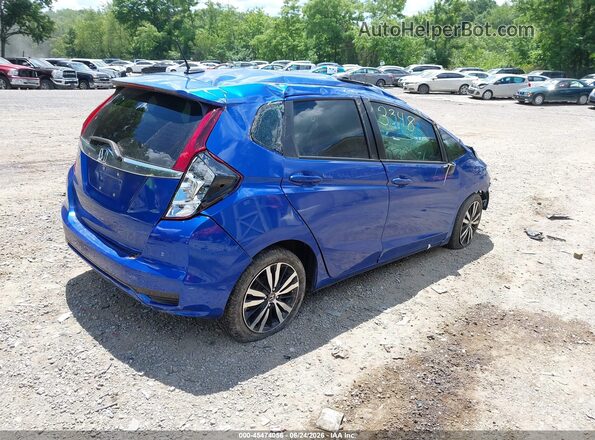 3HGGK5H89KM753348 2019 HONDA FIT Blue უკანა მარჯვენა