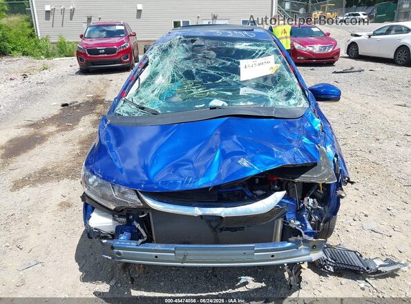 3HGGK5H89KM753348 2019 HONDA FIT Blue წინა პანელის ხედი