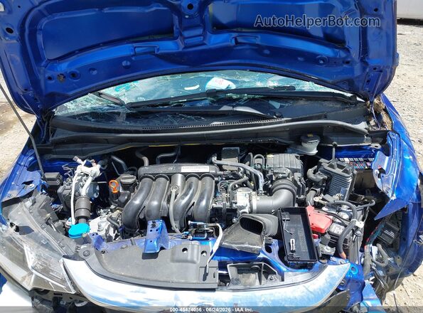 3HGGK5H89KM753348 2019 HONDA FIT Blue უკანა ხედი