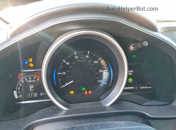 3HGGK5H89LM726510 2020 HONDA FIT Black Вид щитка приладів