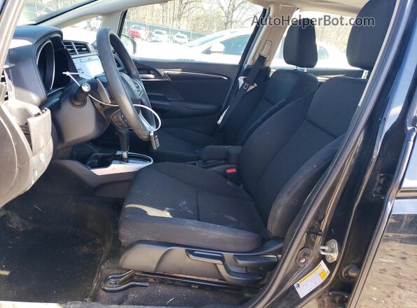 3HGGK5H89LM726510 2020 HONDA FIT Black Вид салону спереду