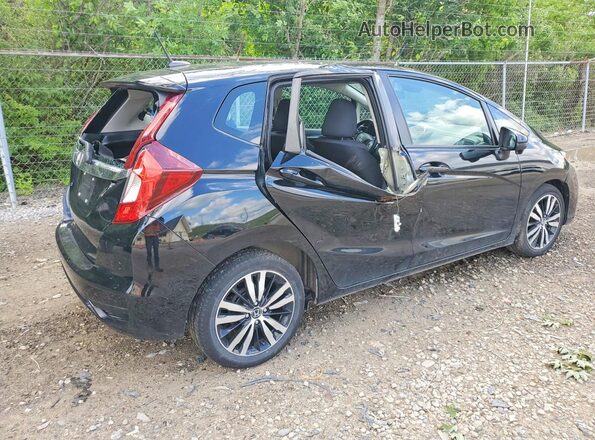 3HGGK5H89LM730671 2020 HONDA FIT Black უკანა მარჯვენა