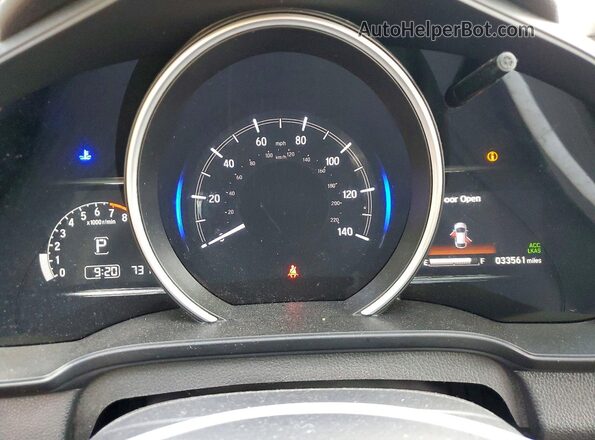 3HGGK5H89LM730671 2020 HONDA FIT Black ხელსაწყოთა პანელის ხედი