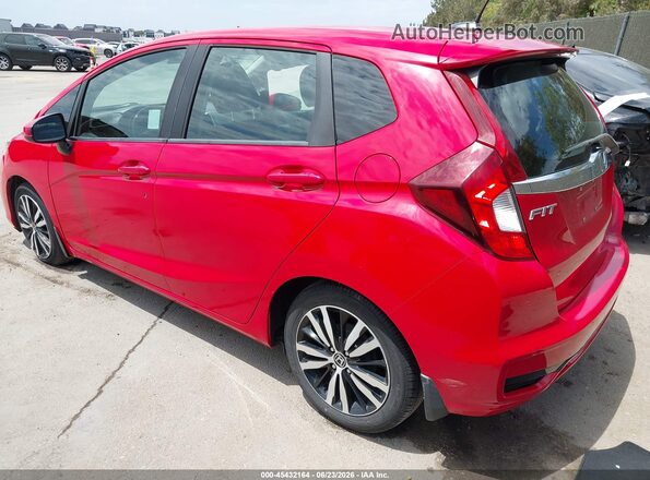 3HGGK5H8XJM717375 2018 HONDA FIT Red Հետևի ձախ