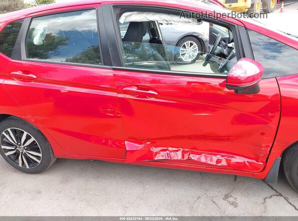 3HGGK5H8XJM717375 2018 HONDA FIT Red Դիմացի տեսք