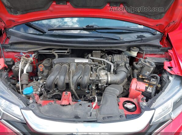 3HGGK5H8XJM717375 2018 HONDA FIT Red Հետևի տեսք