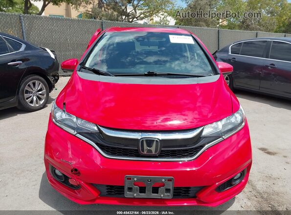 3HGGK5H8XJM717375 2018 HONDA FIT Red Սարքավորումների վահանակի տեսք