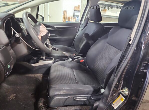 3HGGK5H8XKM739328 2019 HONDA FIT Black Vista interior delantera