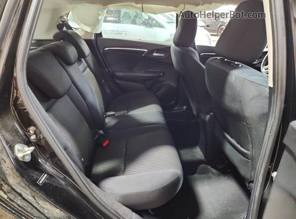 3HGGK5H8XKM739328 2019 HONDA FIT Black Vista de los asientos traseros