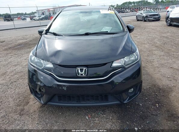 3HGGK5H97HM705011 2017 HONDA FIT Black Вид щитка приладів