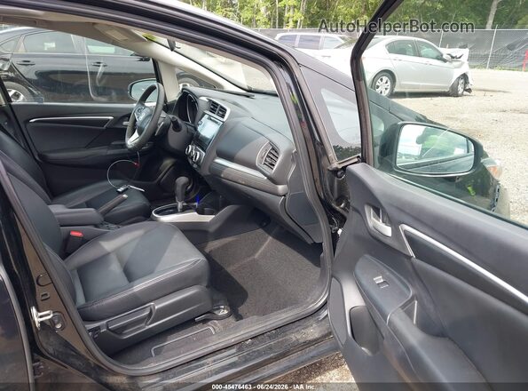 3HGGK5H97HM705011 2017 HONDA FIT Black Вид салону спереду