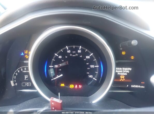 3HGGK5H9XJM736694 2018 HONDA FIT Blue უკანა სავარძლების ხედი