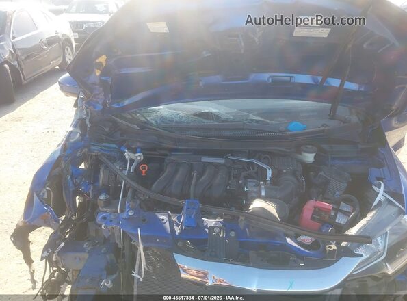 3HGGK5H9XJM736694 2018 HONDA FIT Blue უკანა ხედი