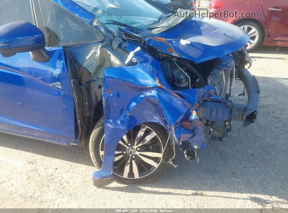 3HGGK5H9XJM736694 2018 HONDA FIT Blue 