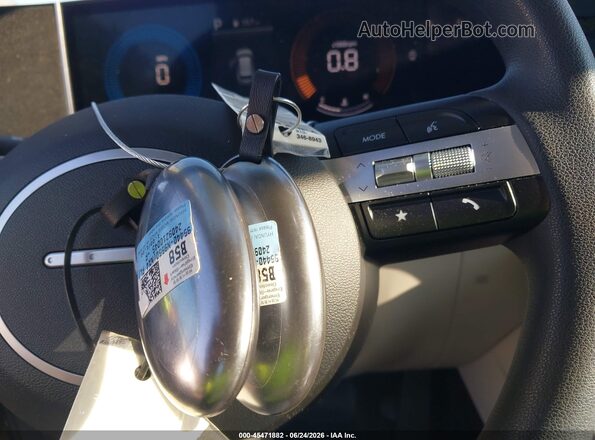 3KMJA3DE8SE017404 2025 HYUNDAI TUCSON Black Dashboard view