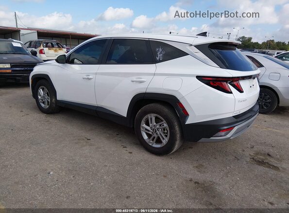 3KMJA3DEXSE011541 2025 HYUNDAI TUCSON White Հետևի ձախ