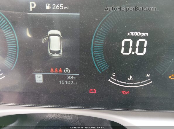 3KMJA3DEXSE011541 2025 HYUNDAI TUCSON White 