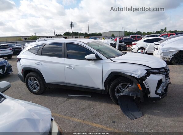 3KMJA3DEXSE011541 2025 HYUNDAI TUCSON White Սալոնի հետևի տեսք