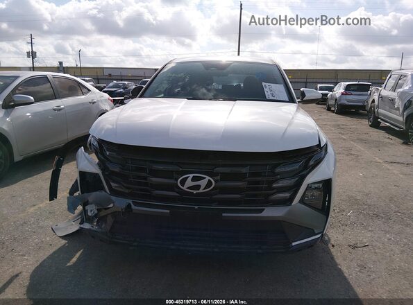 3KMJA3DEXSE011541 2025 HYUNDAI TUCSON White Սարքավորումների վահանակի տեսք