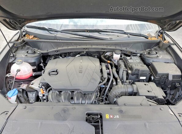 3KMJC3DE3SE002917 2025 HYUNDAI TUCSON Black Widok komory silnika