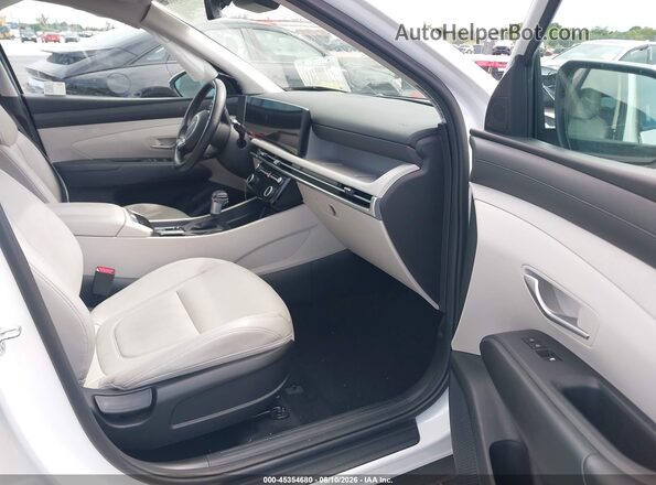 3KMJC3DE6SE014897 2025 HYUNDAI TUCSON White Вид салону спереду