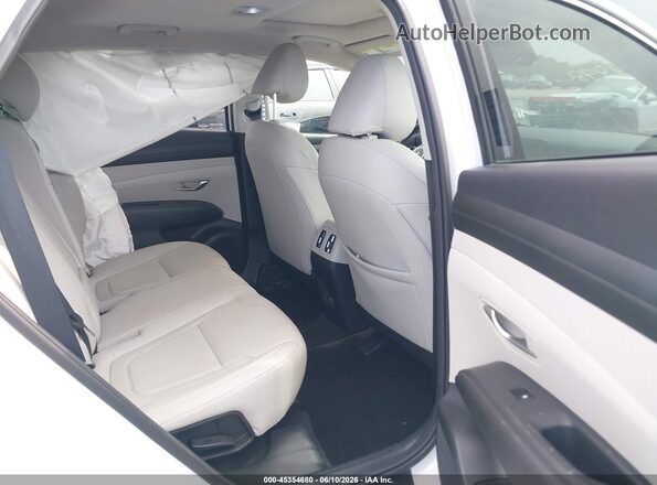 3KMJC3DE6SE014897 2025 HYUNDAI TUCSON White Вид наклейки з VIN-кодом