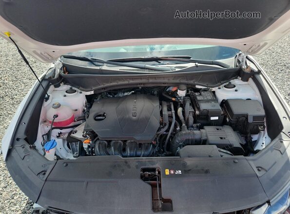 3KMJC3DE9SE010178 2025 HYUNDAI TUCSON White Вид підкапотного простору