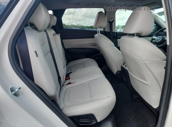 3KMJC3DE9SE010178 2025 HYUNDAI TUCSON White Вид задньої частини салону