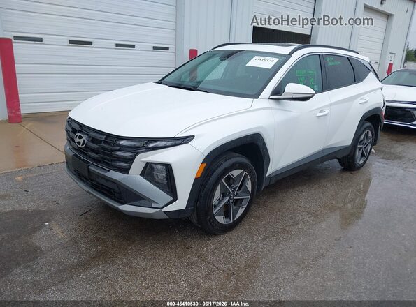 3KMJCCDE2SE022138 2025 HYUNDAI TUCSON White Передня ліва чверть