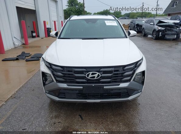 3KMJCCDE2SE022138 2025 HYUNDAI TUCSON White Вид щитка приладів