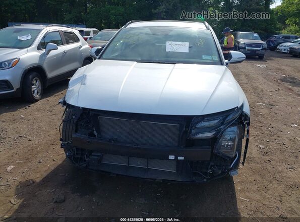 3KMJCCDE8SE007627 2025 HYUNDAI TUCSON White Instrument cluster view