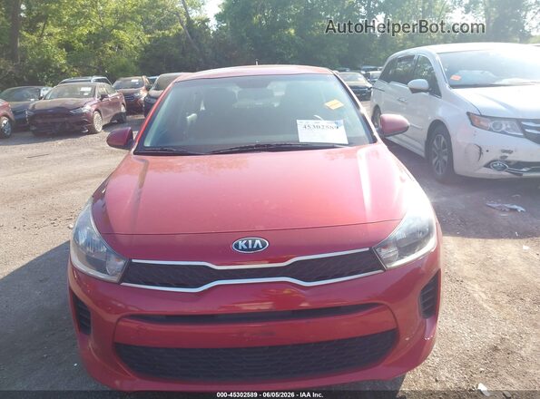 3KPA24AB0JE059709 2018 KIA RIO Red Vista interior trasera