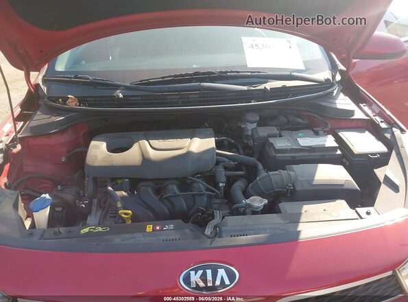 3KPA24AB0JE059709 2018 KIA RIO Red Vista trasera