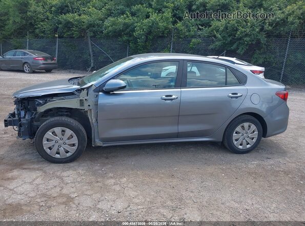 3KPA24AB0KE174831 2019 KIA RIO Gray 