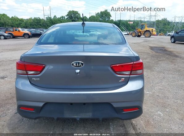 3KPA24AB0KE174831 2019 KIA RIO Gray 