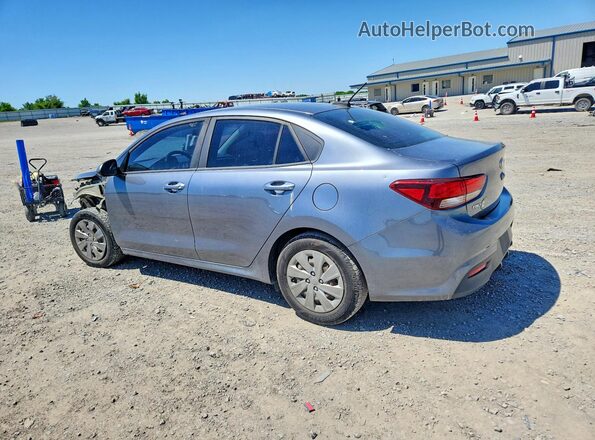 3KPA24AB0KE210310 2019 KIA RIO Gray Rear left