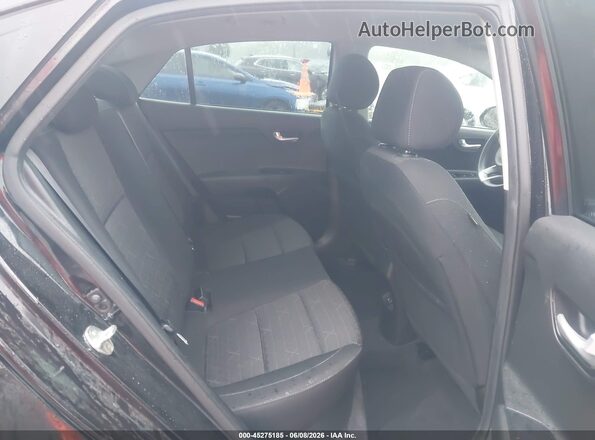 3KPA24AB1JE081413 2018 KIA RIO Black Vista de la etiqueta del VIN