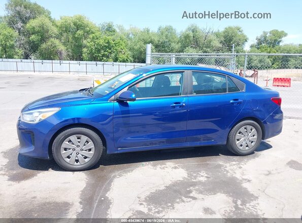 3KPA24AB2KE178640 2019 KIA RIO Blue სალონის 360-გრადუსიანი ხედი