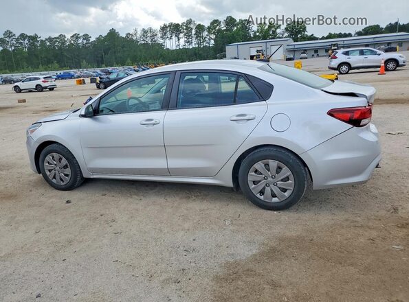 3KPA24AB2KE198080 2019 KIA RIO Silver Rear left